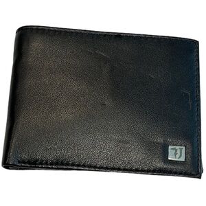NEW Trussardi Lambskin Bifold Wallet